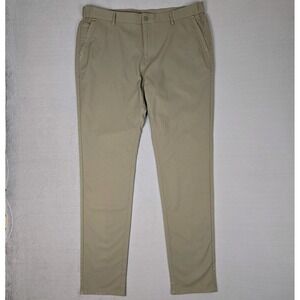 Jack Archer Pants Mens 38x36 Jetsetter Tech Stretch Olive Green Chino Golf Work